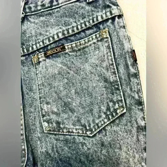 NWT 90’s Vintage Sasson High Rise Bow Ankle Jeans 100% cotton Size 9 - Picture 4 of 9